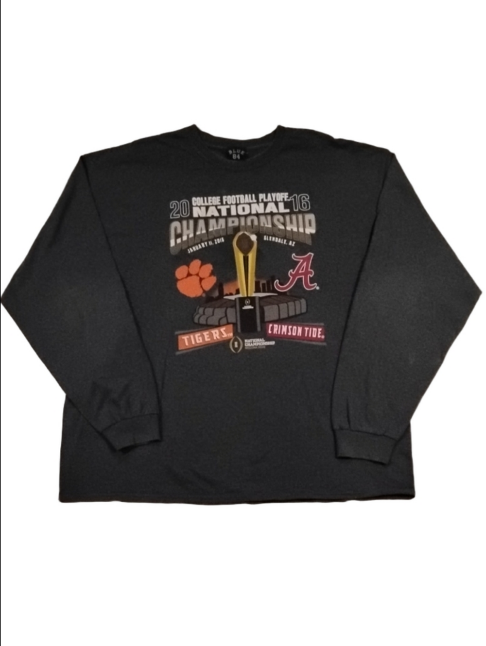 College Football Playoff National Championship Long Sleeve Shirt - Black